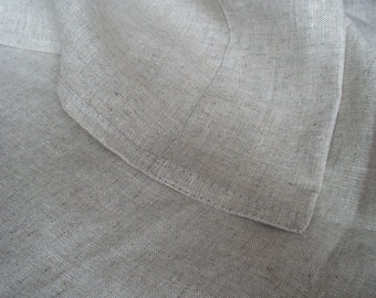 Oatmeal Beige Flat Top Sheet 100% Linen Flax Pre-Washed Softened Lightweight - TwinDouble Queen King California King - Ideal for HOT climate