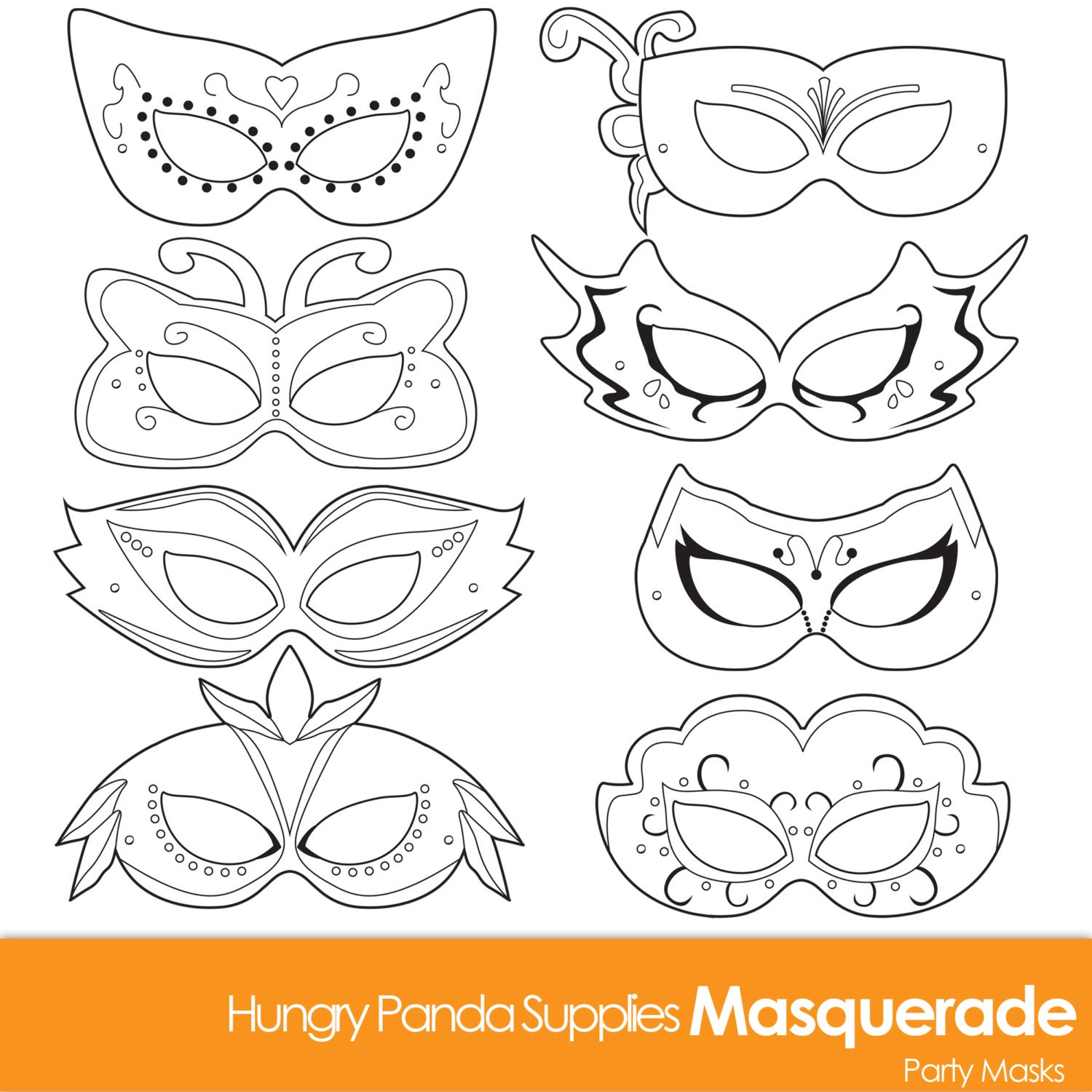 Free Printable Masquerade Masks Printable Free Templates Download