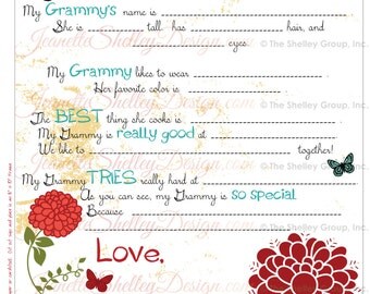 Grammy card | Etsy