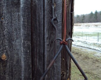 Hand Forged Cowboy Style Triangle Dinner Bell