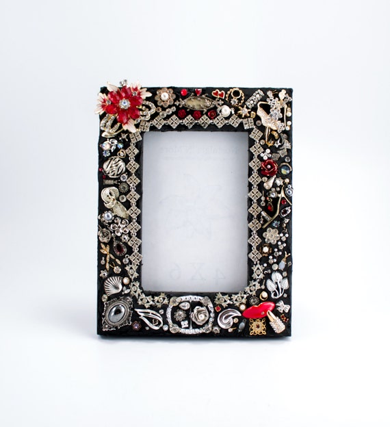 Jeweled Photo Frame Decorative Picture Frame 4x6   Il 570xN.649206182 Rg9x 