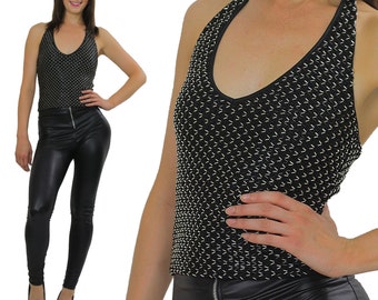 Light Pink Beaded Tank Top (XS-S) 