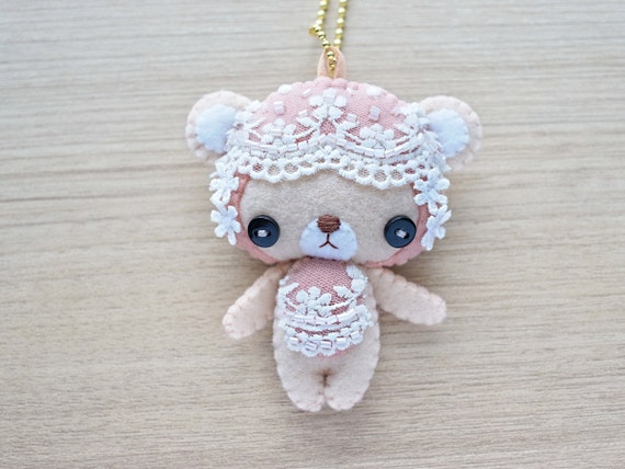 cute bear keychain