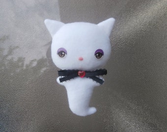 ghost cat plush