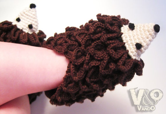 Crochet Pattern Baby Slippers Hedgehogs, Crochet Pattern PDF, Slippers pattern PDF