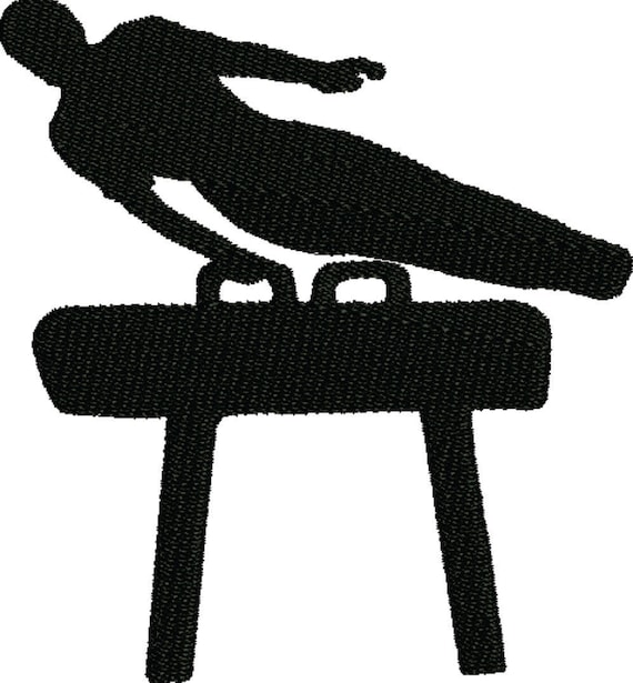 Men's balance beam Gymnastics embroidery file by FRenee2 on Etsy