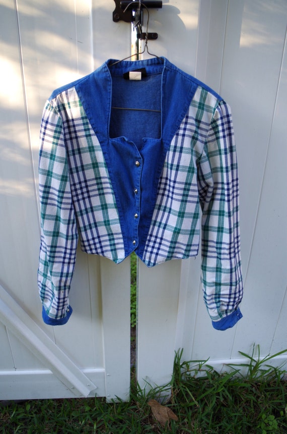 cropped western jacket