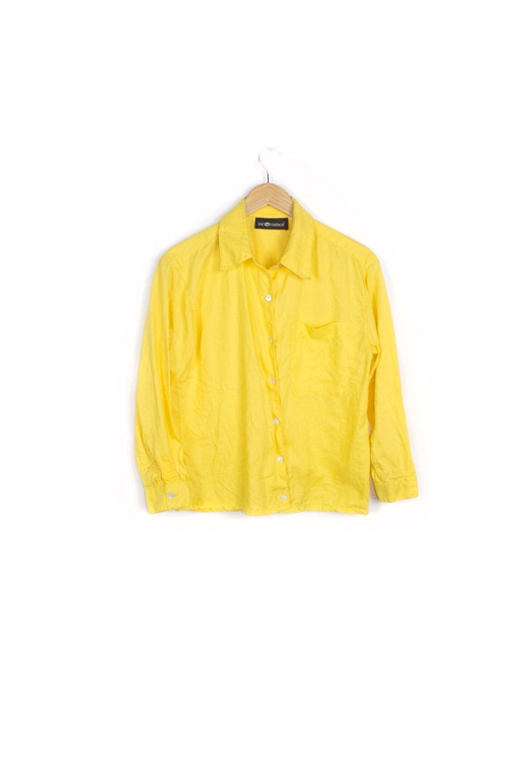 buttercup yellow dress shirt