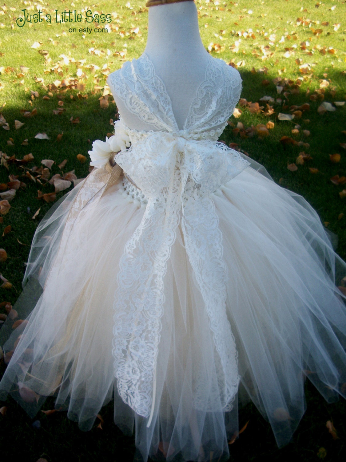 Tulle Flower Girl Dresses 7