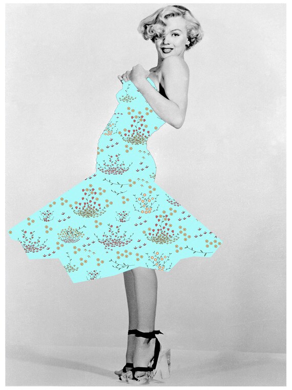 Little Blue Dress , Download, Etsy shop The Scrapettes