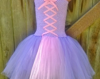 Frozen Inspired Long Elsa Tutu Dress with by OwletBoutique on Etsy