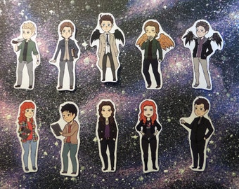 Supernatural Stickers set