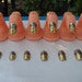 3D Doctor Who Dalek Acrylic Nail Art