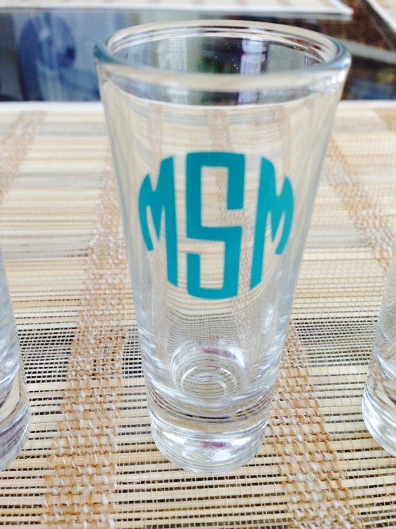 Items similar to One Personalized Shot Glass on Etsy
