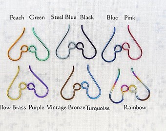 Upgrade the ear wires on your purchase from metal to Niobium. NOT FOR SALE by itself.