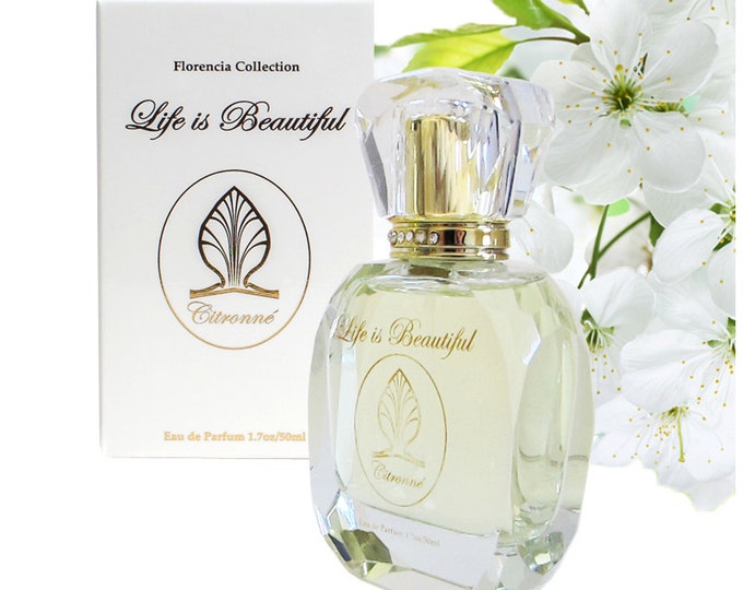 Perfume Citronné by Florencia; Grapefruit Notes; Citrusy Fruity Floral Fragrance for Women; Natural Fragrance Oils; Best Gift; Sale reg 55.0