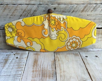 Make Handbag, Electric Bun Warmer Cover, Knitting Needle Case, Knitting Needle Bag, Make a Clutch, Retro Clutch, 70s style