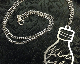 Nikola Tesla Stainless Steel Necklace