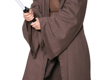 Star Wars Jedi Knight Jedi Robe ONLY - Dark Brown - Replica Star Wars Costume - JR 1370
