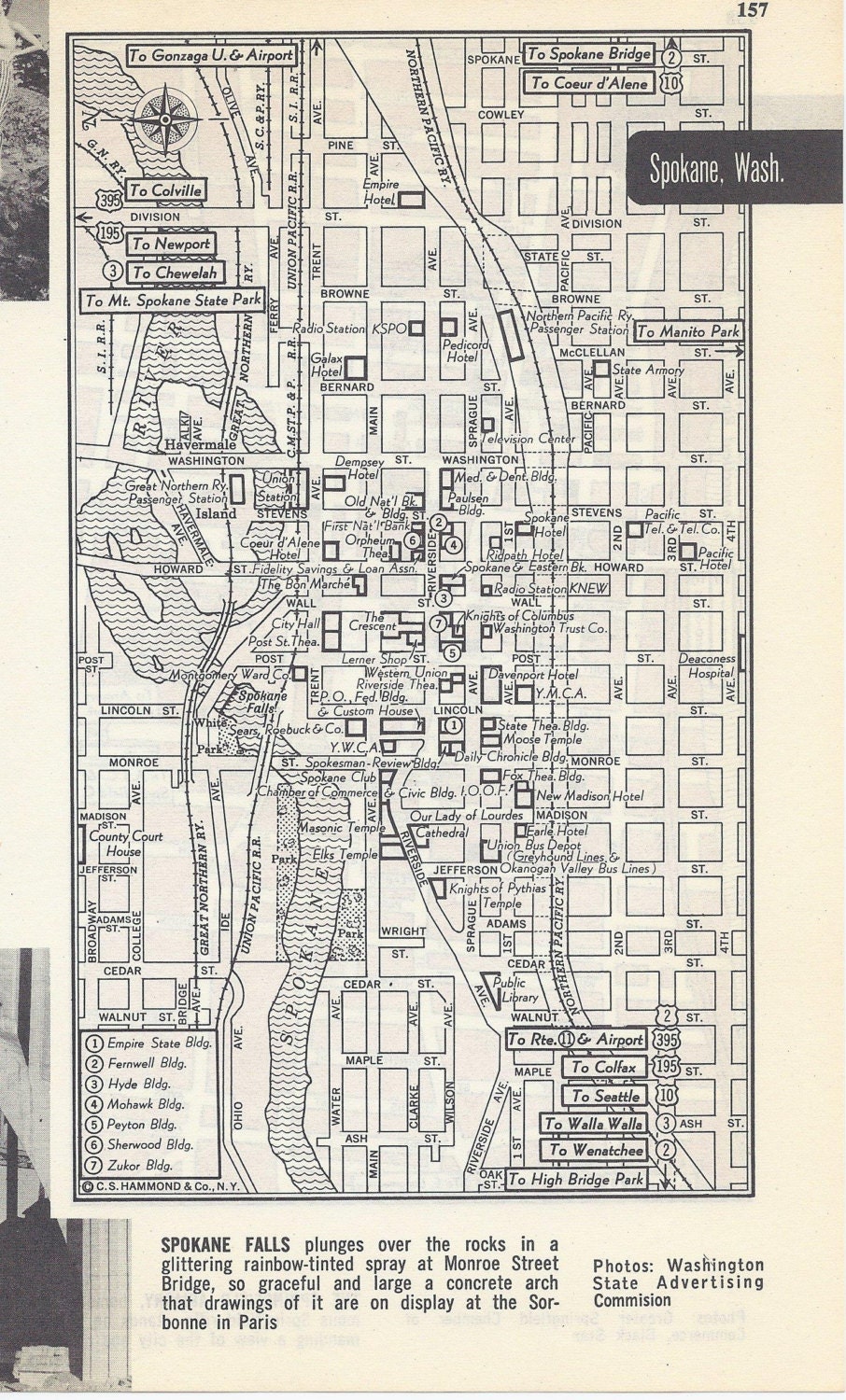 Street map Spokane PDF