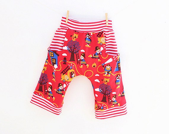 Boy Pants pattern Knit Girl Harem harem pattern  Baby Woven, girl pants   Jersey Pdf, baby sewing