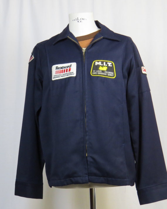 Items similar to Mens Vintage Gas Station Jacket. DuroPrest, Union Made ...