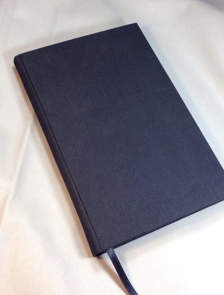 Little Black Book Black Notebook Handbound Writing Journal