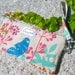 Wallet Wristlet - Echino Linen Floral Wristlet Wallet