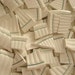 Mosaic Tiles Vintage Mixed Patterns Textured Solid Plate Pieces White 300 Pieces Stripe Floral Porcelain Mix