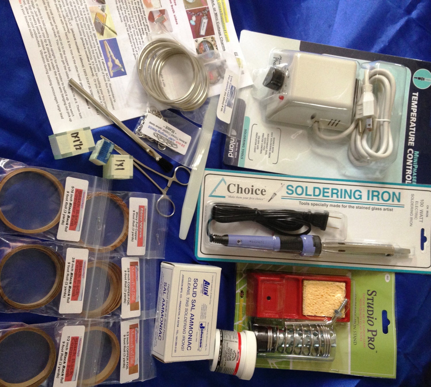 Complete KIT for Solder Art Jewelry with Choice Soldering