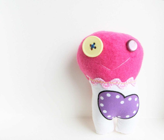 pink monster stuffed animal