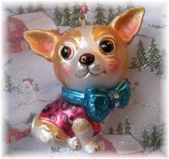 leonardo chihuahua ornament