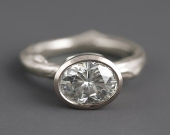 Alternative design engagement rings