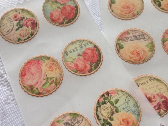 vintage-inspired-floral-envelope-seals-wedding-bridal-shower