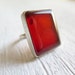 20% SALE - AGATE // Sterling silver ring with natural Agate