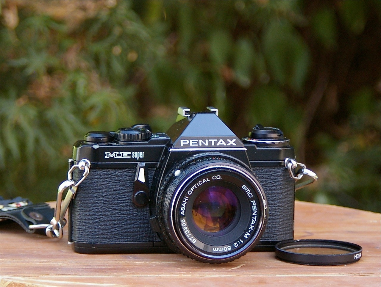 Black Pentax ME Super 35mm Camera with Pro Brand