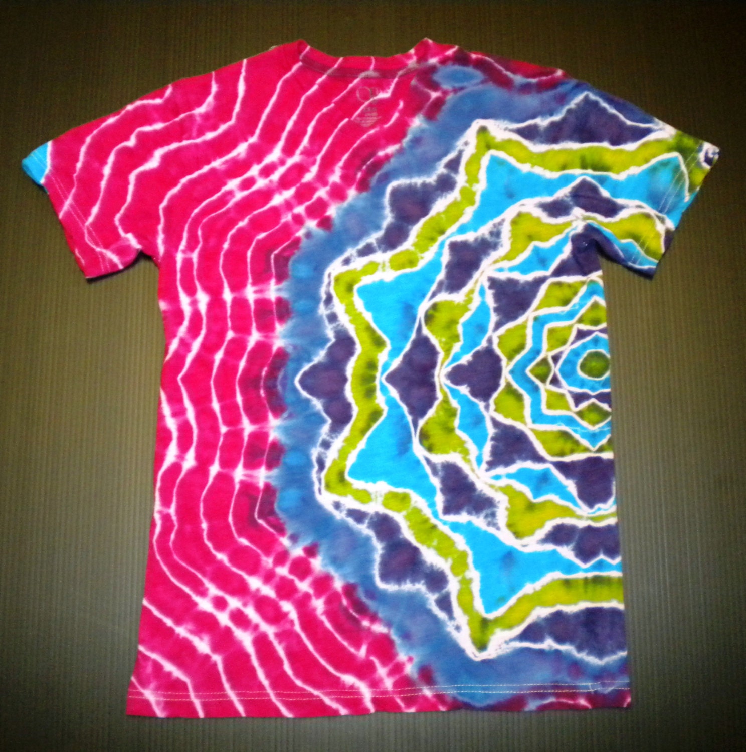 tie dye mandala shirt