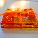 Ice Tea for Two Fused Glass Coasters