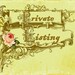 Private listing - PRIORITY SHIP Gold appliques & Velvet Leaves in Gray
