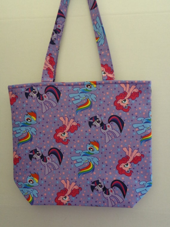 My Little Pony Tote Bag/Book Bag/Preschool by NotWithoutAnnette