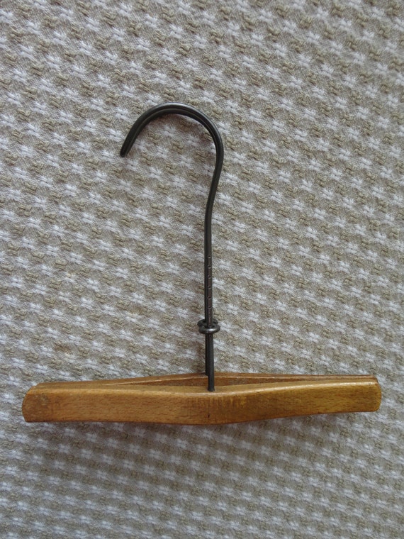 Items similar to Antique Wood Pants Hanger Art Hanger Displaying