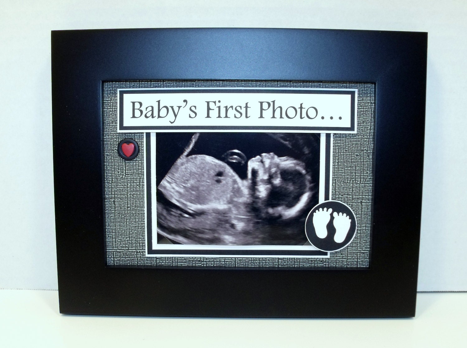 Sonogram Ultrasound Frame Baby's First Photo 5x7 Frame