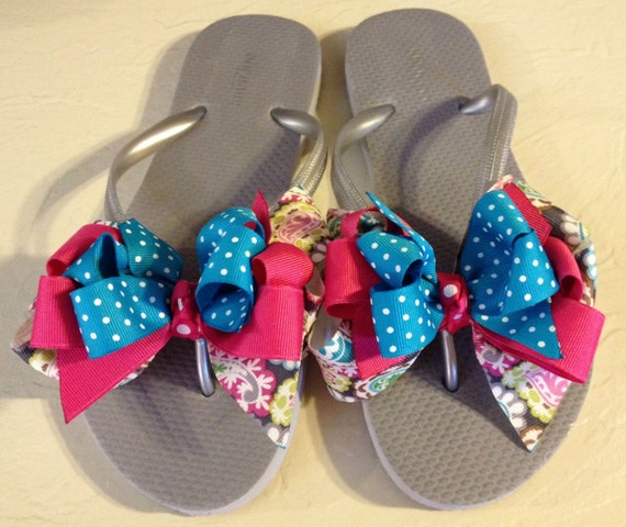 Ladies flip flops size 7