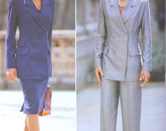 Business Jacket, Skirt, and Pants Sewing Pattern UNCUT Butterick 5750 Sizes 14-18