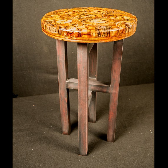 Oak End Grain Table Round