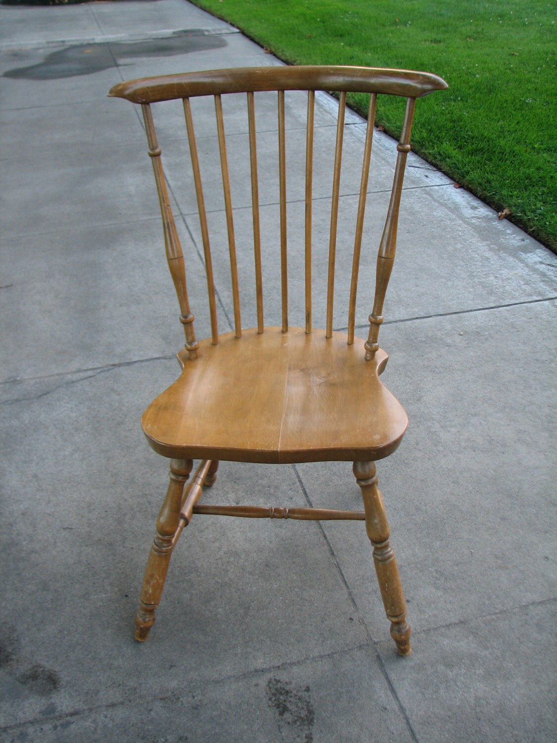 Vintage Maple Chair Traditional Style Early American Wilson’s