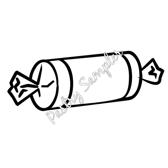 Tootsie Roll Candy Pastry Vinyl Decal