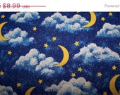 20% Off 1 Yd. Glittery Stars & Moons-Out Of This World Cotton Quilt Fabric