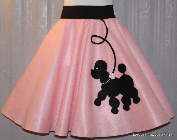 Adorable Girls Custom Made Prancing poodle skirt Your choice