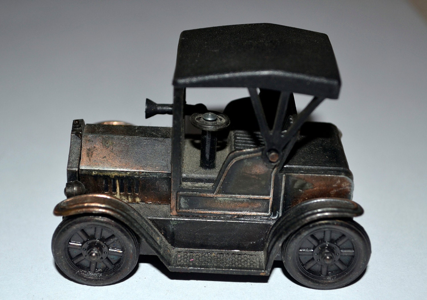 Vintage cast metal Old time Car Pencil Sharpener RESERVED FOR